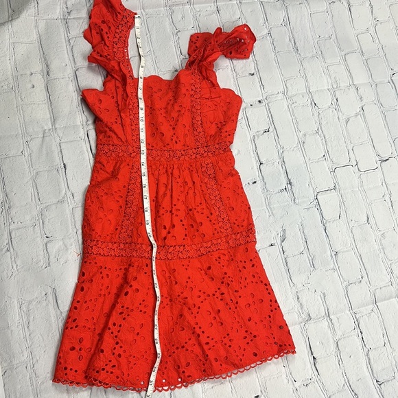 BNWT betsey Johnson flutter sleeve eyelet dress size 2 - Picture 9 of 9